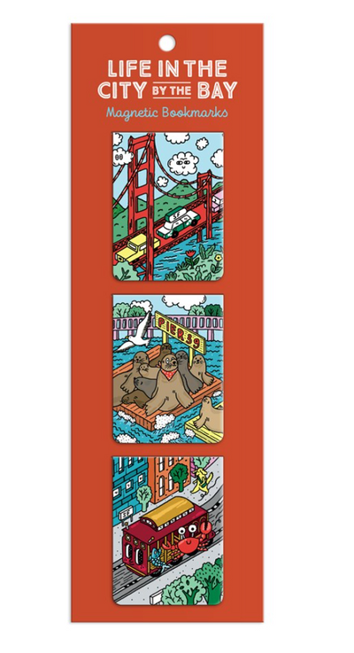 Life in the City by the Bay Magnetic Bookmark
