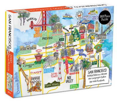 San Francisco 1000 Piece Puzzle