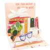 Literary Pop Up Card