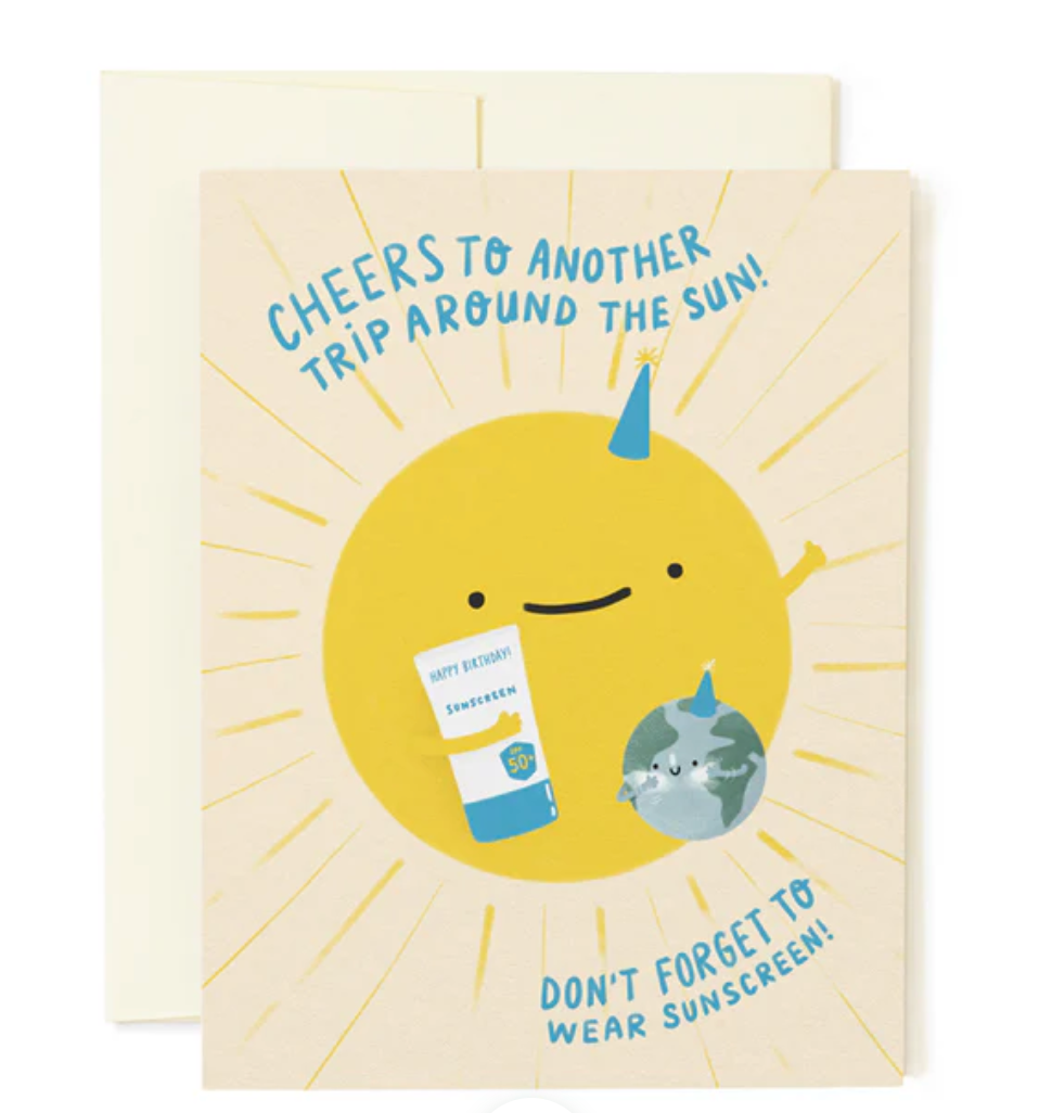 Trip Around the Sun Card