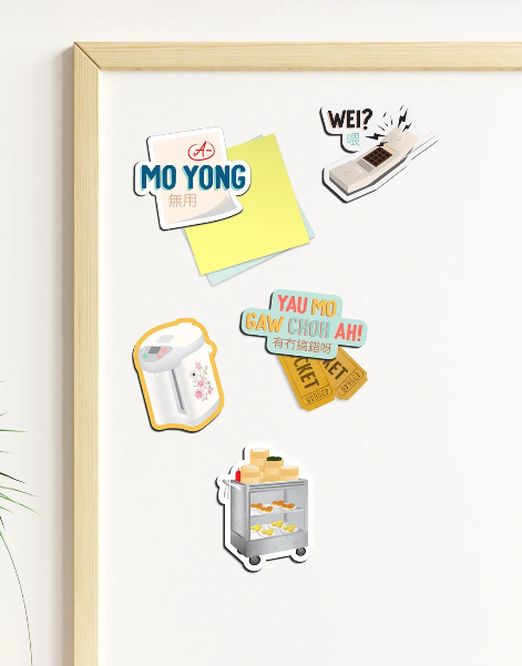 Dim Sum Cart Magnet