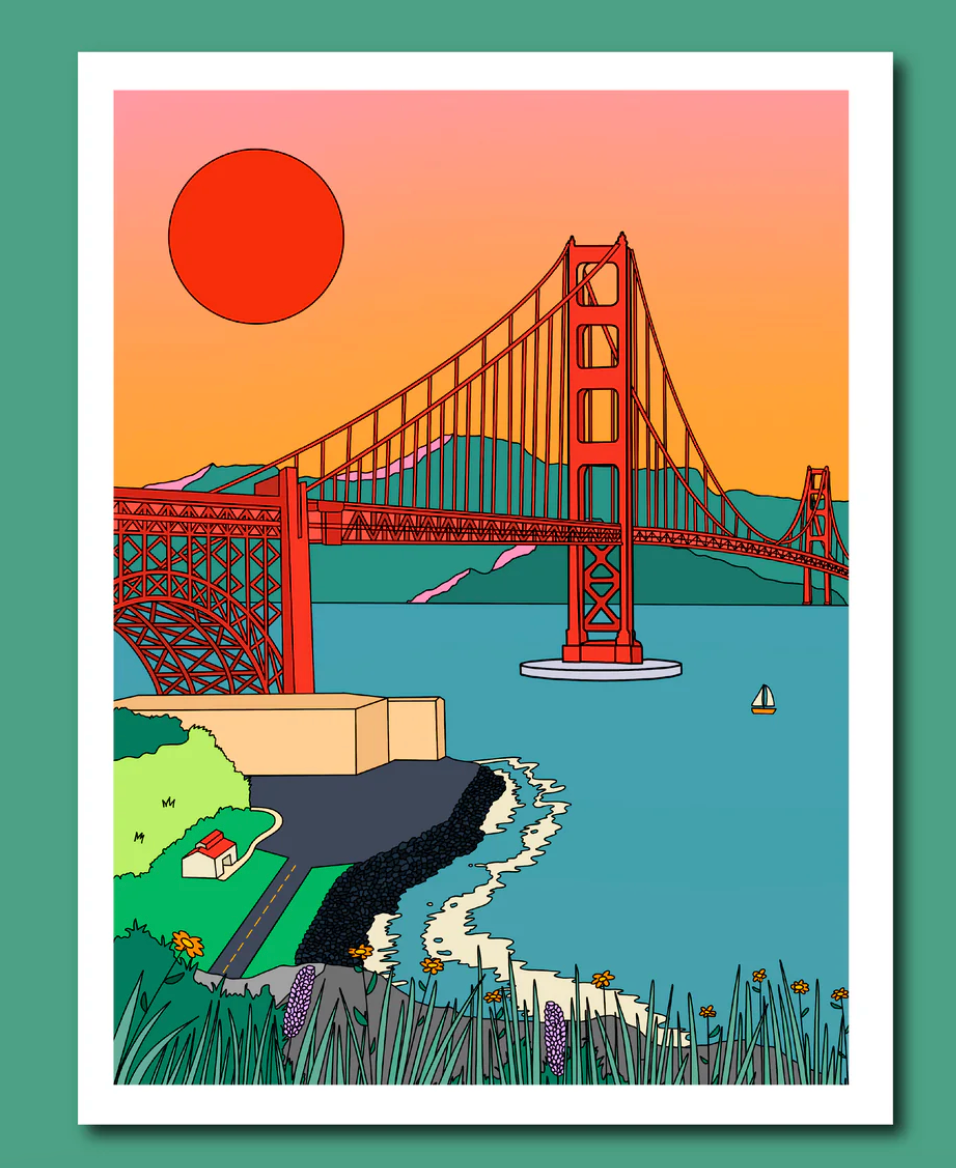 Golden Gate Print