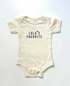 "Lola's Favorite" Baby Onesies