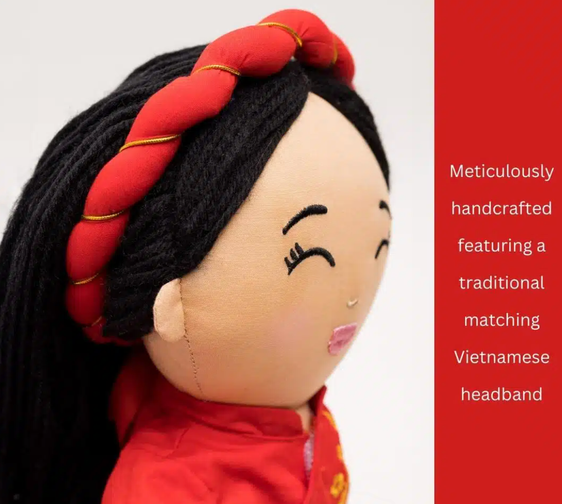 Vietnamese 'Hoa' Cultural Doll