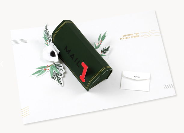 Christmas Mail Pop Up Card
