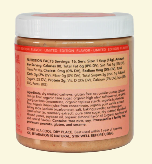 Chinese Almond Cookie Butter