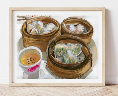 Dim Sum Art Print