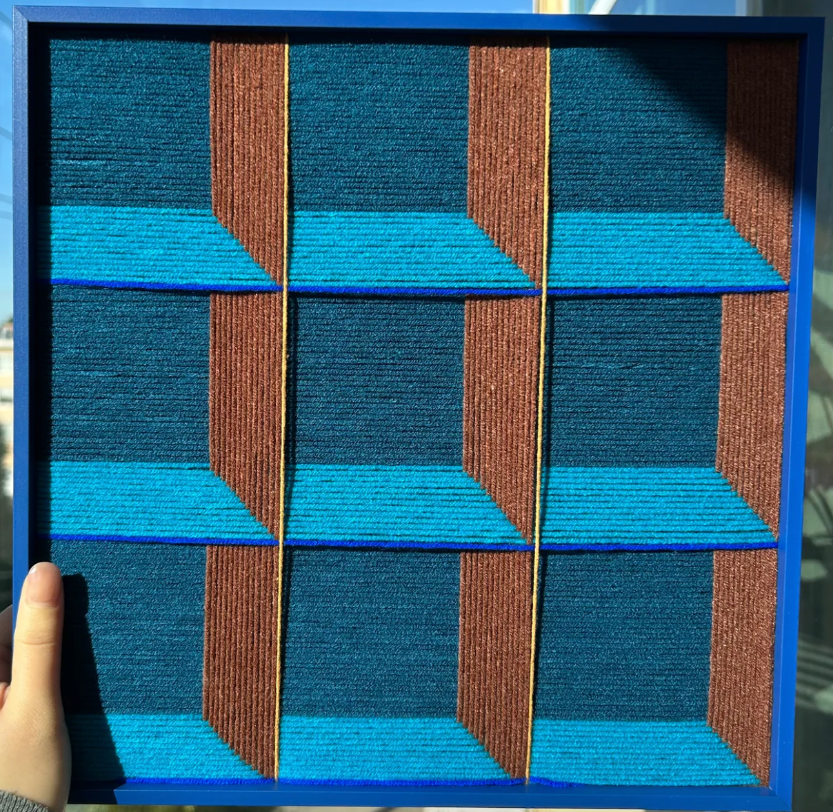 Blue Brownie Yarn Art