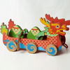Wooden Dragon Boat Pull Along
