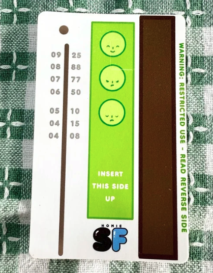 Smiski BART Credit Card Decal