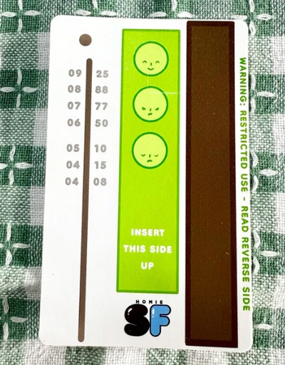 Smiski BART Credit Card Decal