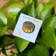 Mooncake Enamel Pin