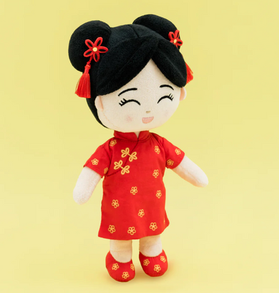 Chinese 'Mei' Cultural Mini Doll