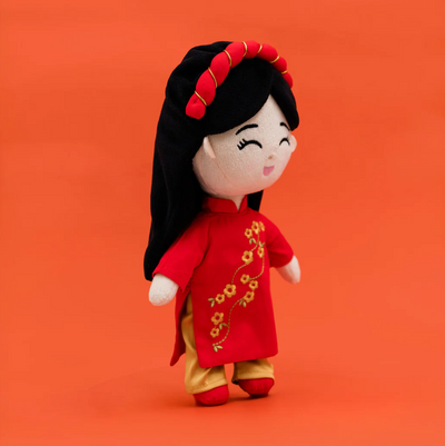 Vietnamese 'Hoa' Cultural Mini Doll