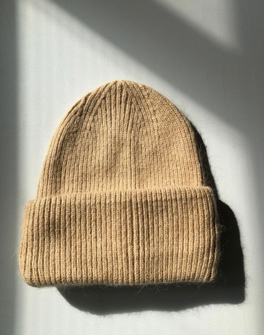 Seeberger Cuffia Lunga | Beanie Angora | Morbidissima | Tascabile | Donna (Giallo Seeberger Cuffia Lunga | Beanie Angora | Morbidissima | Tascabile | Donna (Giallo