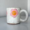 Pink Flower Mug