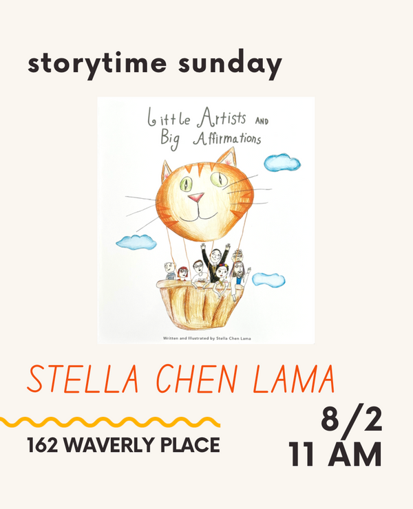 SUNDAY STORYTIME: Little Artists and Big Affirmations by Stella Chen Lama