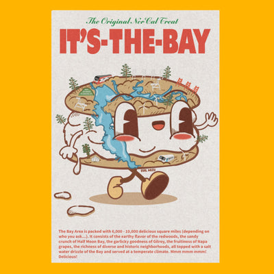 IT'S THE BAY 11" x 14" Print