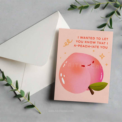 Peach Card