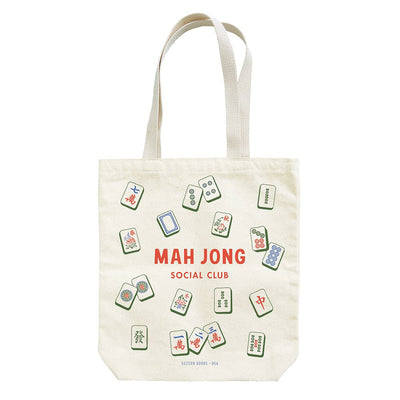 Mah Jong Social Club Olive Tote