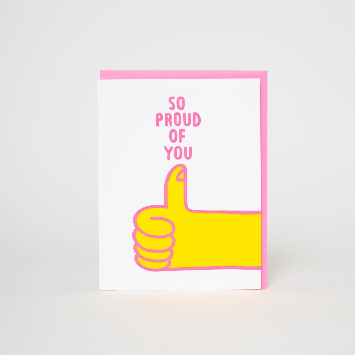 Proud Of You Thumbs Up Card