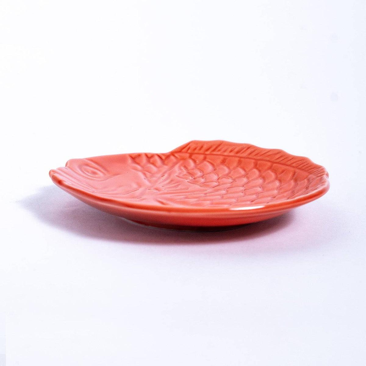 Sea Bream Dessert Plate Red