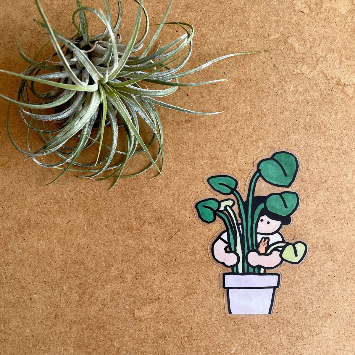 Hug Your Plants Sticker