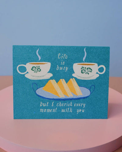 Coffee and Kaya Toast Moment Card