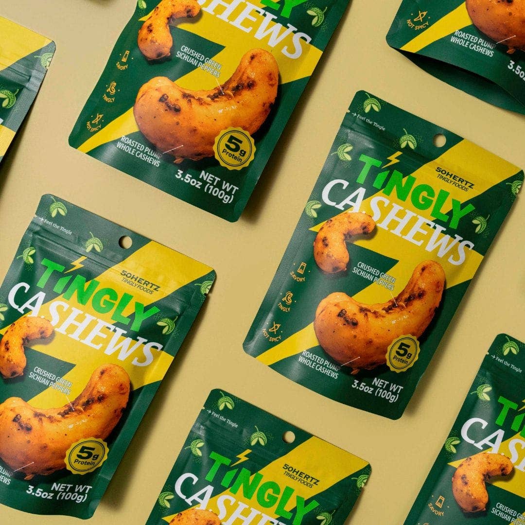 Tingly Sichuan Pepper Cashews – Sweet & Savory Gourmet Snack