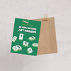 Just Mahjong Retirement Card