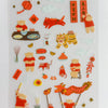 CNY Foil Clear Sticker Sheet