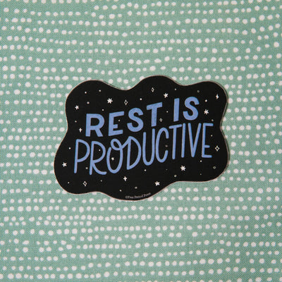 Rest is Productive Vinyl Decal Sticker
