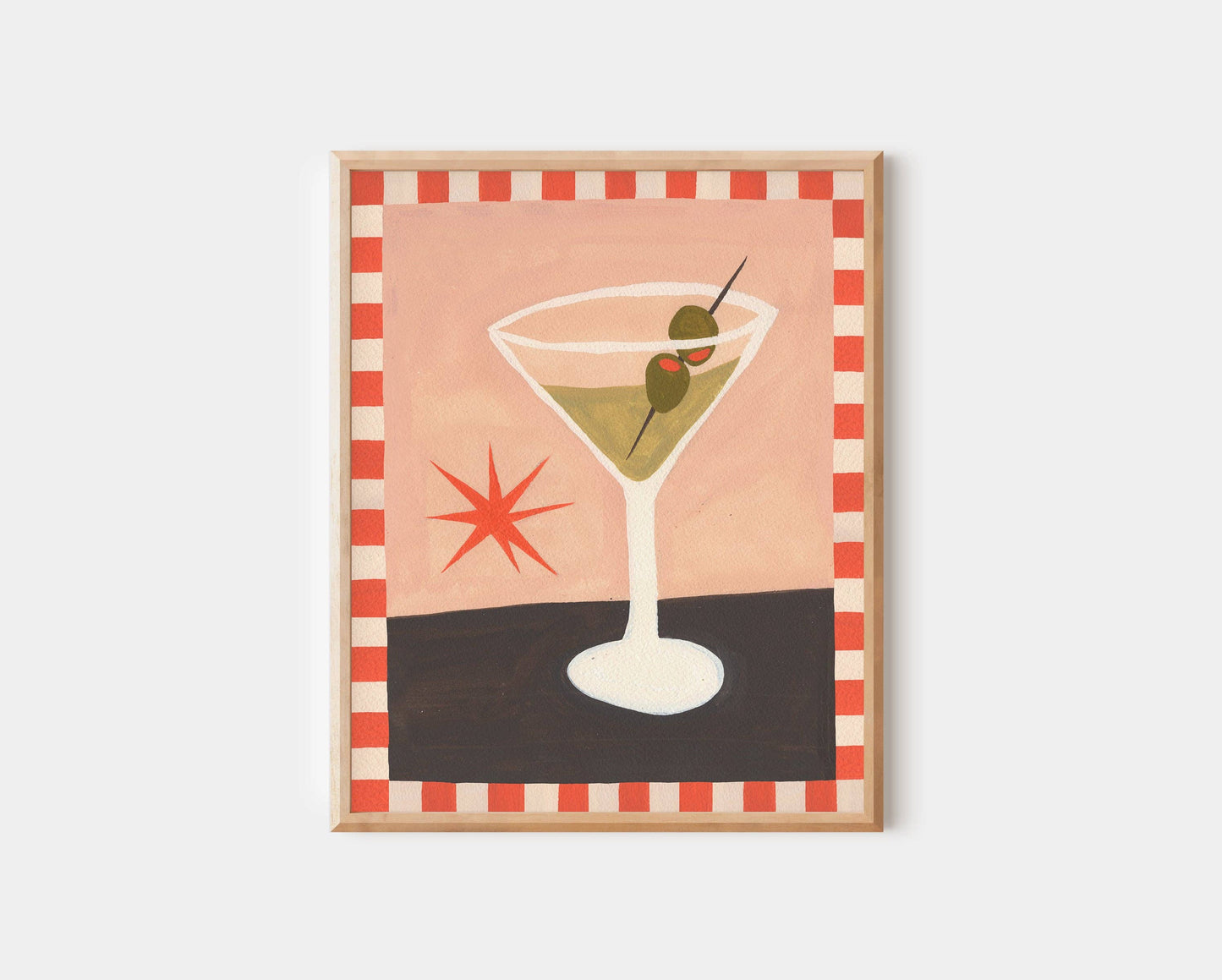 Martini Art Print