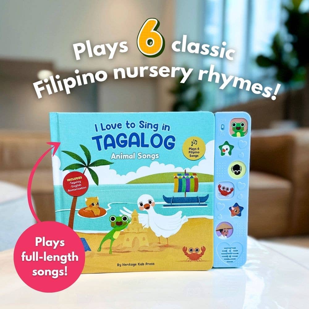 I Love to Sing in Tagalog: Animal Songs