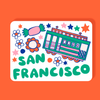 San Francisco Magnet - Cable Car