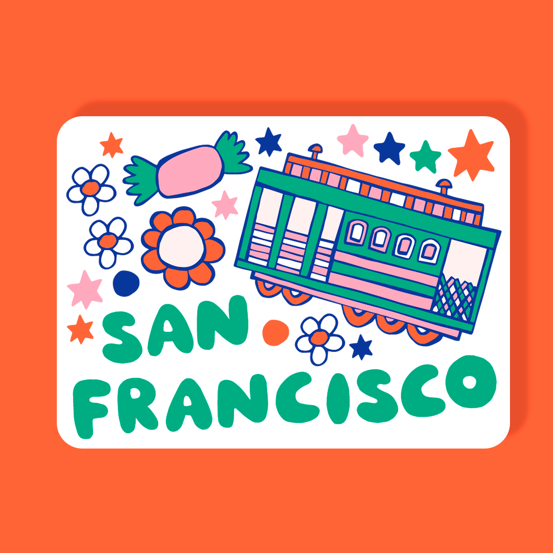 San Francisco Magnet - Cable Car