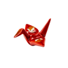 Origami Crane Chopsticks Rest Red