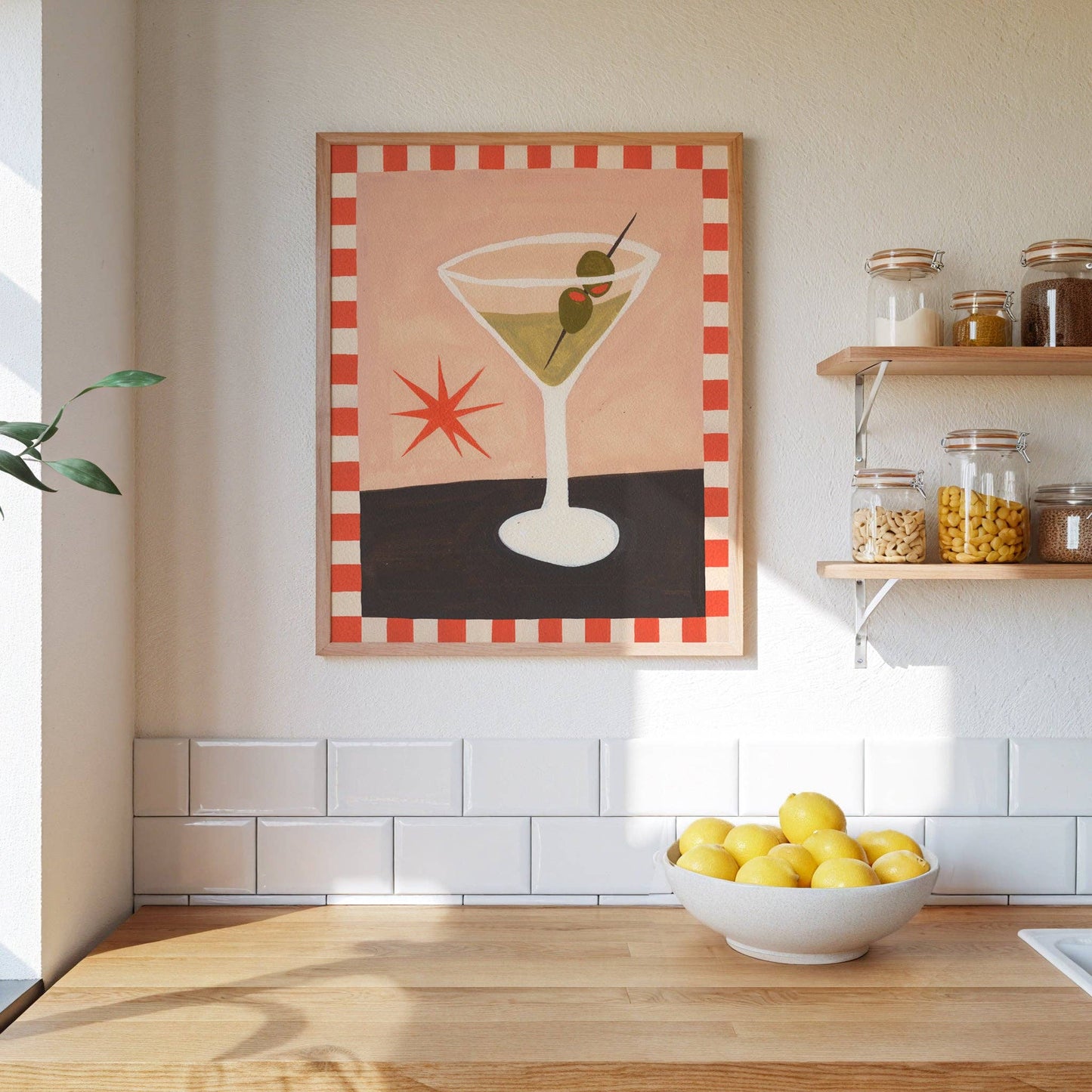 Martini Art Print