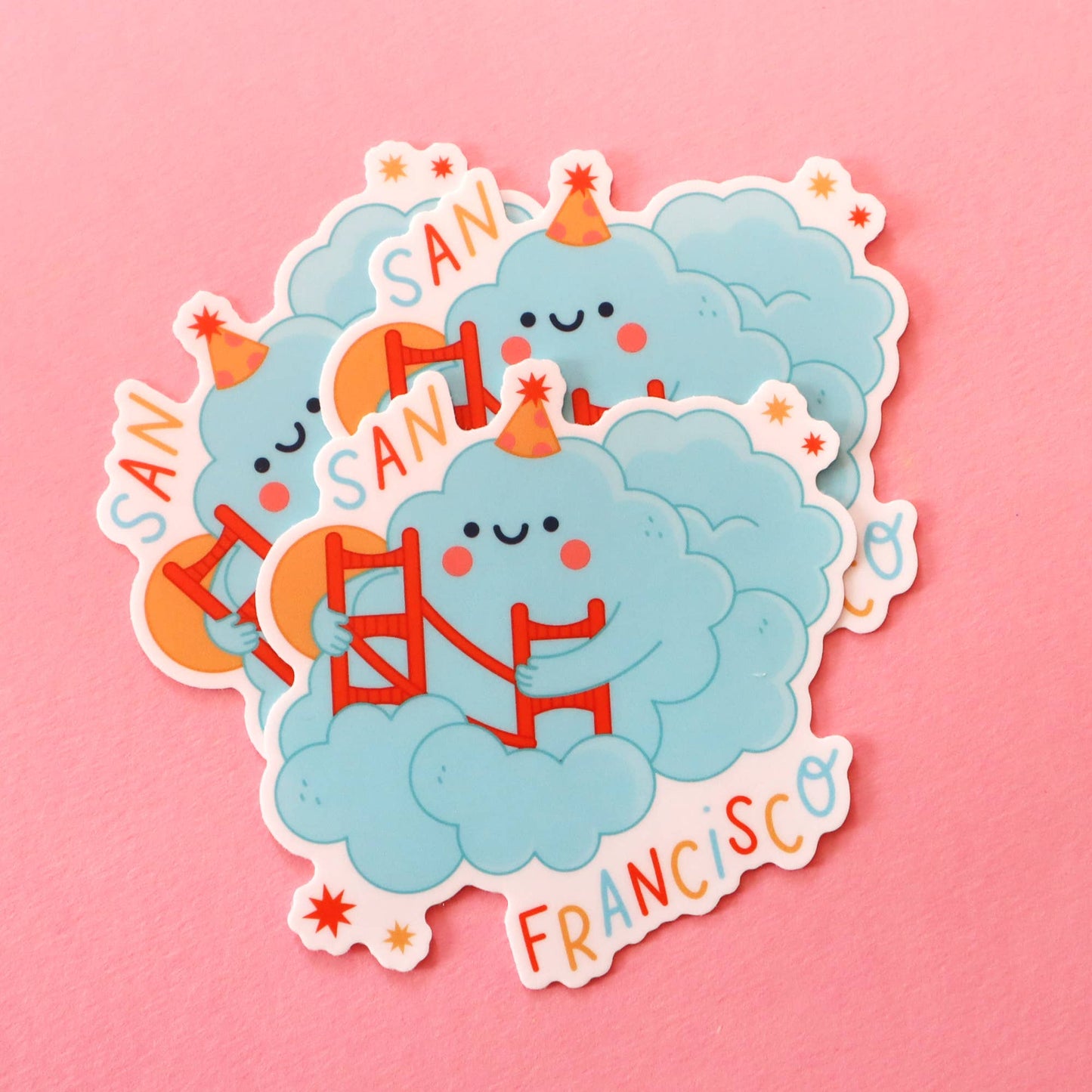 Karl the Fog Sticker