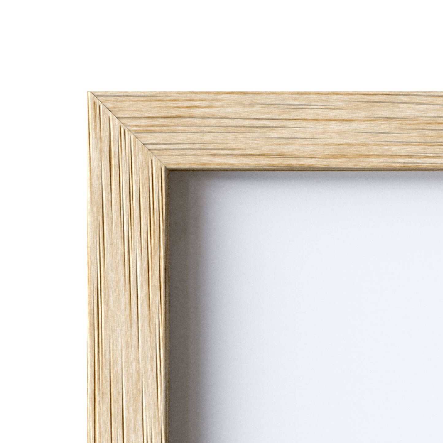 Natural Oak Wood Frame