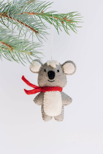 Koala Felt Ornament