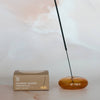 Glass Bubble Incense Holder
