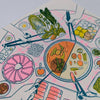 Hot Pot Risograph Print