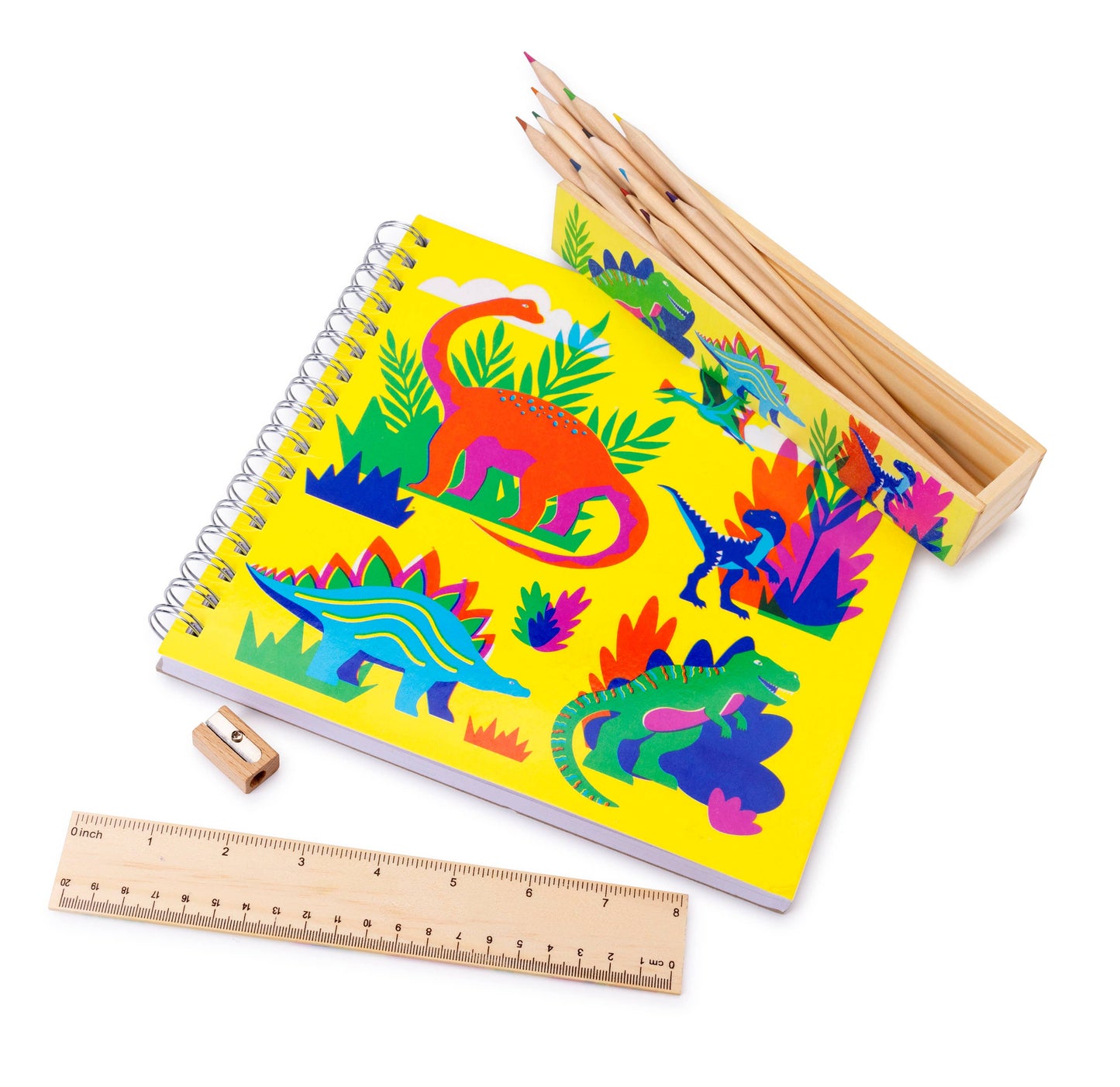 Wooden Colored Pencil Box - WIGGLE