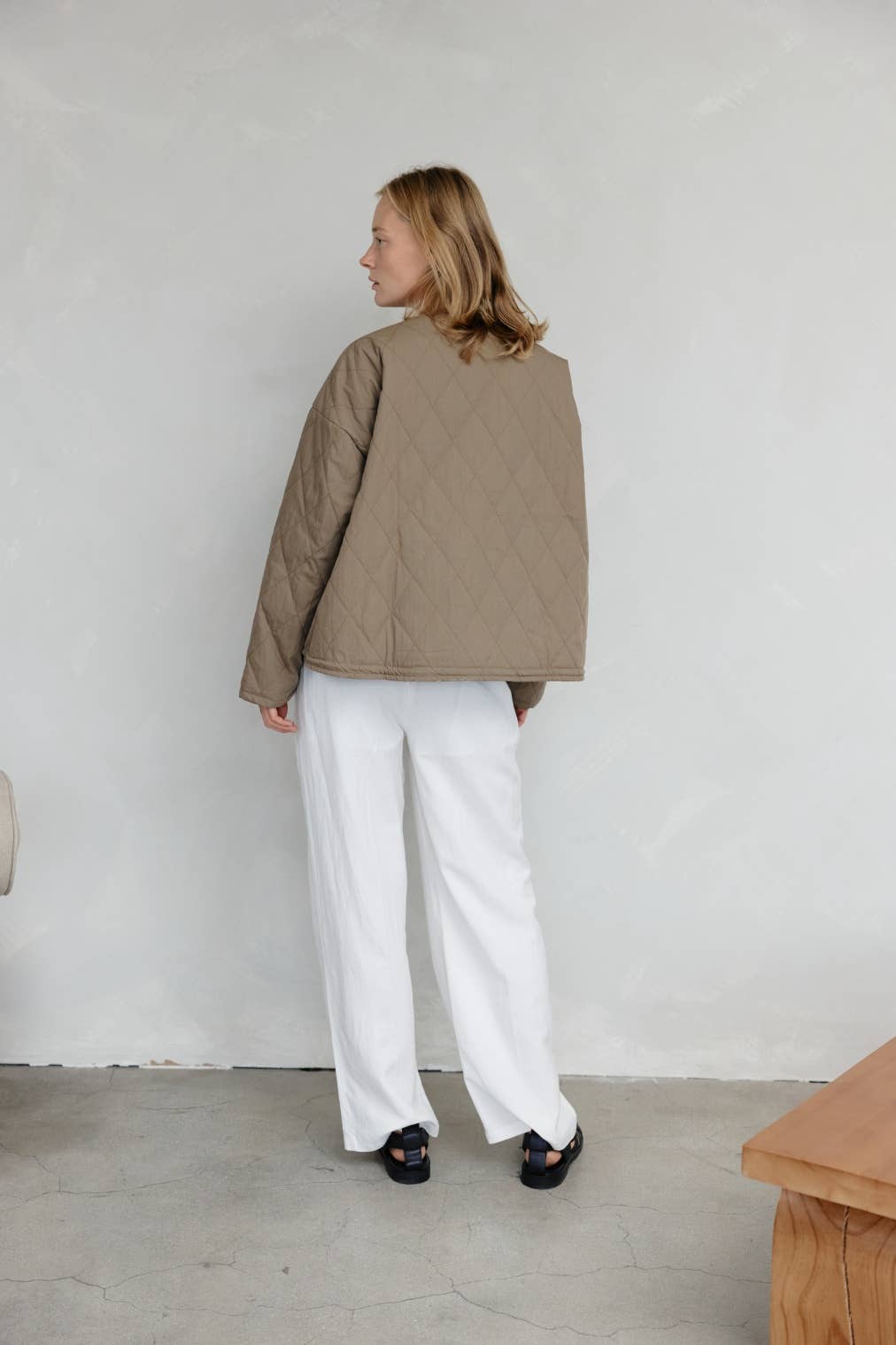 The Greta Jacket | Oversized Quilted Jacket with Drawstrings