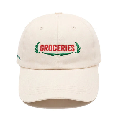 Groceries Embroidered Baseball Cap