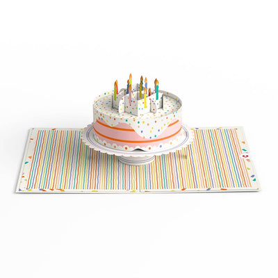 Confetti Pop Up Birthday Cake Card