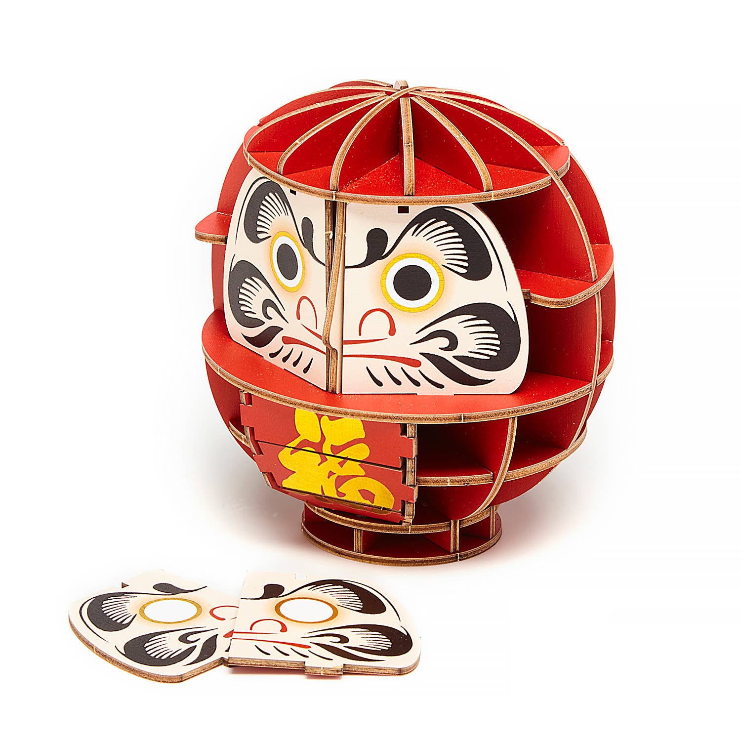 Daruma Wooden 3D Puzzle Kit – On Waverly