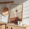 Natural Oak Wood Frame