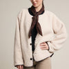 Reversible Sherpa Paisley Jacket